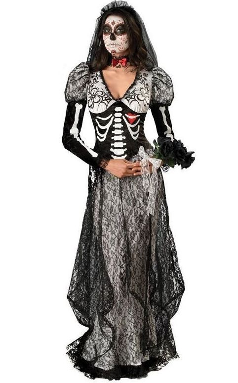 F1567 Day of the Dead Bride Adult Costume